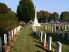 Ste. Marie Cemetery, in Le Havre, Seine-Maritime, France. Cyril Charles Brew's grave is the third from the left